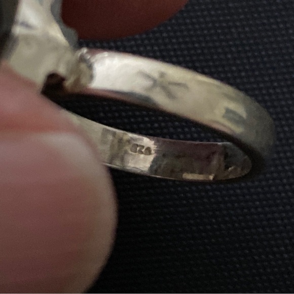 Faceted Labradorite Sterling silver ring - Picture 4 of 4